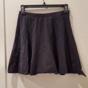 Forever 21 Medium Black Skater Circle Skirt